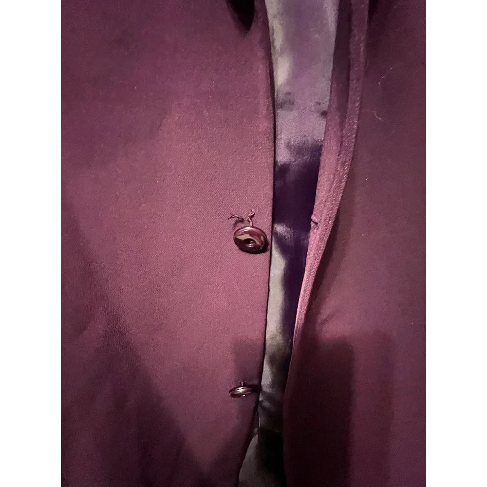 Il Canto 48 Purple Blazer‎ Mens Jacket Wool Twill Church Wear Italian Designer
